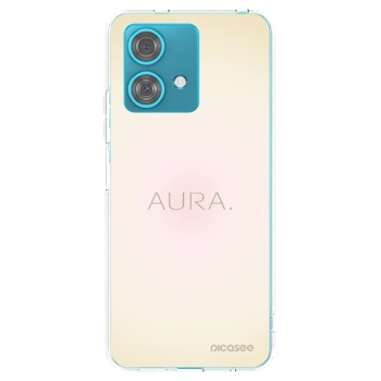 Picasee Motorola Edge 40 Neo Hülle - Transparentes Silikon - Aura