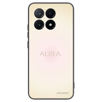 Picasee Xiaomi Poco X6 Pro Hülle - Schwarzes Silikon - Aura