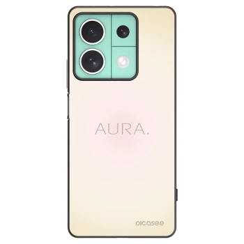 Picasee Xiaomi Redmi Note 13 5G Hülle - Schwarzes Silikon - Aura