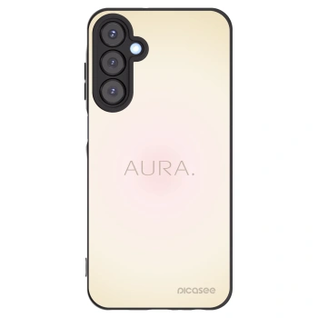 Picasee Samsung Galaxy A25 A256B 5G Hülle - Schwarzes Silikon - Aura