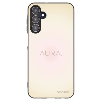 Picasee Samsung Galaxy A15 A156B 5G Hülle - Schwarzes Silikon - Aura