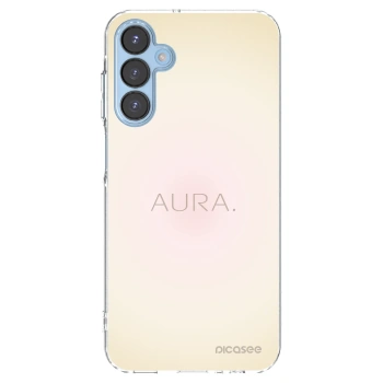 Picasee Samsung Galaxy A15 A156B 5G Hülle - Transparentes Silikon - Aura