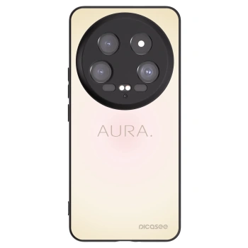 Picasee Xiaomi 14 Ultra Hülle - Schwarzes Silikon - Aura