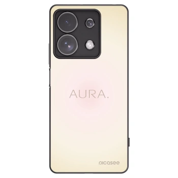 Picasee Xiaomi Redmi Note 13 Pro 4G Hülle - Schwarzes Silikon - Aura