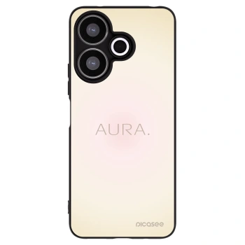 Picasee Xiaomi Redmi 13 4G Hülle - Schwarzes Silikon - Aura