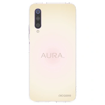 Picasee Xiaomi Mi 9 Hülle - Transparentes Silikon - Aura