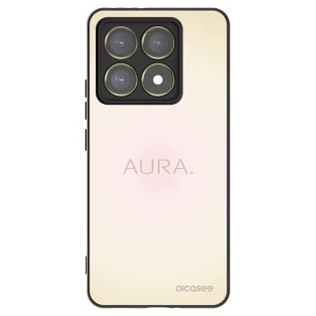 Picasee Xiaomi 14T Hülle - Schwarzes Silikon - Aura