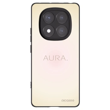 Picasee Xiaomi Redmi Note 14 Pro 5G Hülle - Schwarzes Silikon - Aura