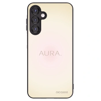 Picasee Samsung Galaxy A16 5G Hülle - Schwarzes Silikon - Aura