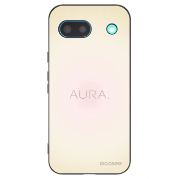Picasee Google Pixel 8 Hülle - Schwarzes Silikon - Aura