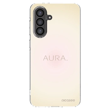 Picasee Samsung Galaxy A56 5G A566B Hülle - Transparentes Silikon - Aura