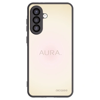 Picasee Samsung Galaxy A26 5G A266B Hülle - Schwarzes Silikon - Aura
