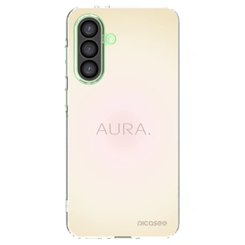 Picasee Samsung Galaxy A26 5G A266B Hülle - Transparentes Silikon - Aura