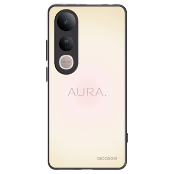 Picasee Vivo V50 Lite 5G Hülle - Schwarzes Silikon - Aura
