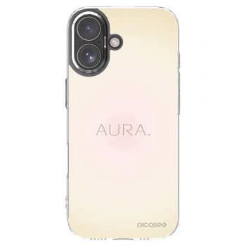 Picasee Apple iPhone 17 Hülle - Transparentes Silikon - Aura