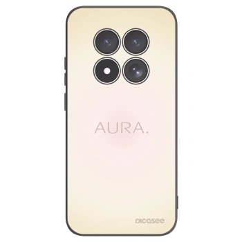 Picasee Xiaomi Redmi Note 15 Pro 4G Hülle - Schwarzes Silikon - Aura