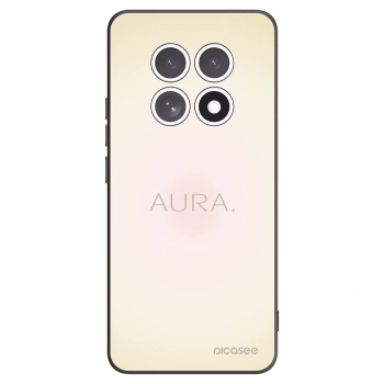 Picasee Xiaomi Redmi Note 15 Hülle - Schwarzes Silikon - Aura