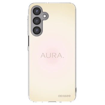 Picasee Samsung Galaxy A16 4G Hülle - Transparentes Silikon - Aura
