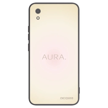 Picasee Xiaomi Redmi 7A Hülle - Schwarzes Silikon - Aura