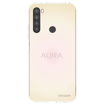 Picasee Xiaomi Redmi Note 8 Hülle - Transparentes Silikon - Aura