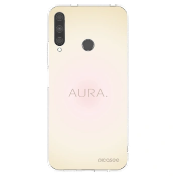 Picasee Huawei P40 Lite E Hülle - Transparentes Silikon - Aura