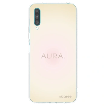 Picasee Samsung Galaxy A30s A307F Hülle - Transparentes Silikon - Aura