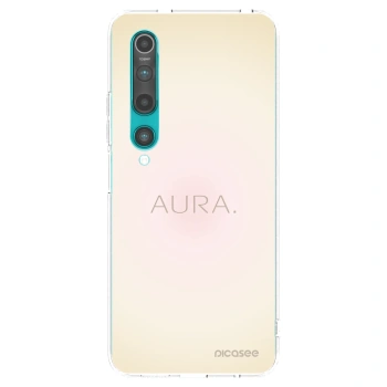 Picasee Xiaomi Mi 10 Hülle - Transparentes Silikon - Aura