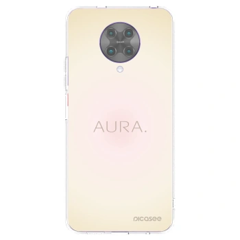 Picasee Xiaomi Poco F2 Pro Hülle - Transparentes Silikon - Aura