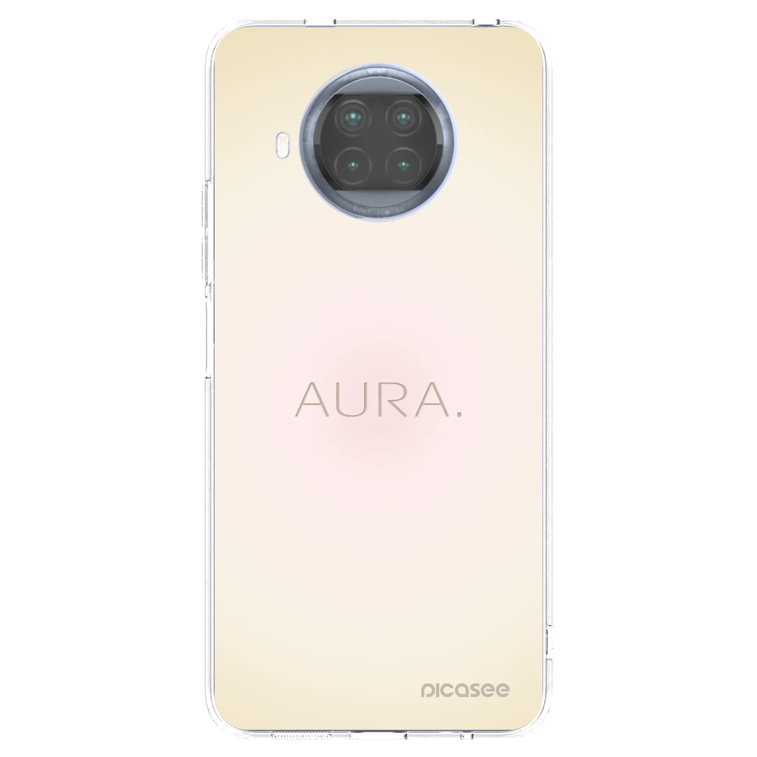 Picasee Xiaomi Mi 10T Lite Hülle - Transparentes Silikon - Aura