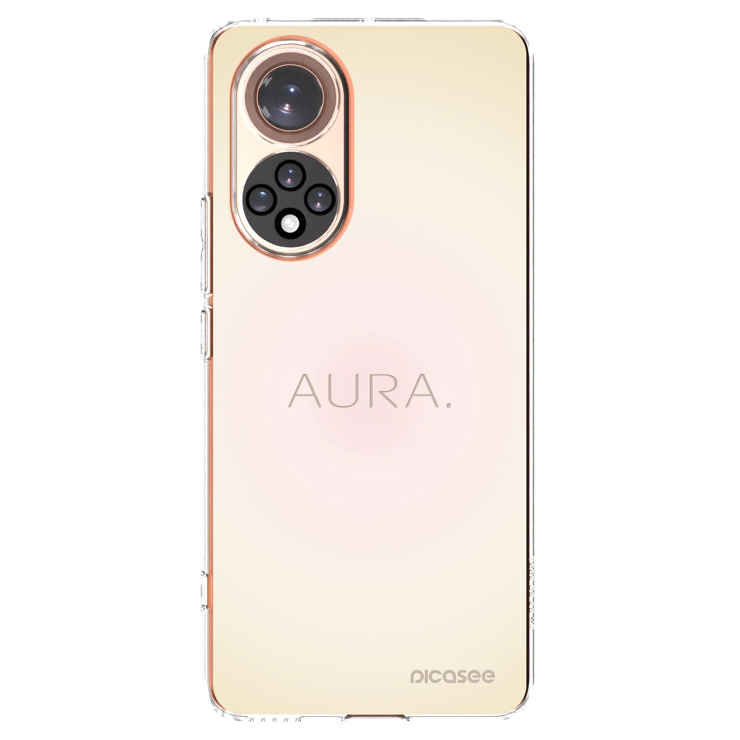 Picasee Huawei Nova 9 Hülle - Transparentes Silikon - Aura