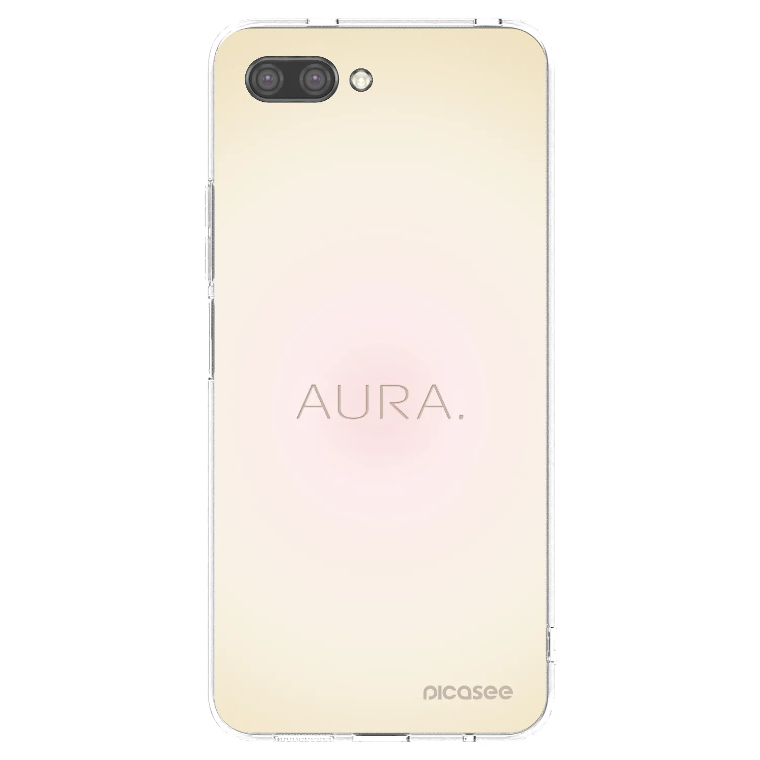 Picasee Honor 10 Hülle - Transparentes Silikon - Aura