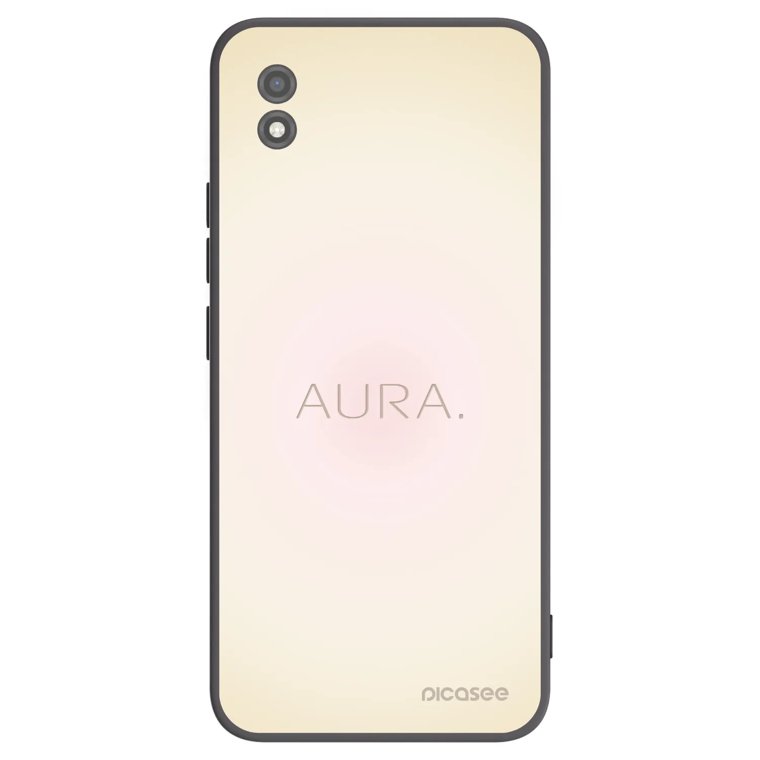 Picasee Realme C11 (2021) Hülle - Schwarzes Silikon - Aura