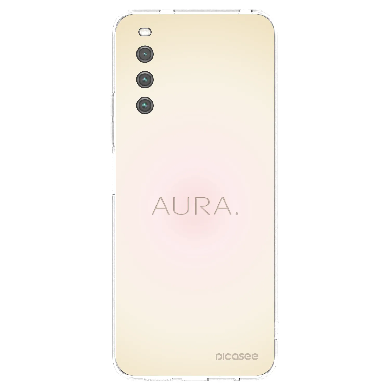 Picasee Sony Xperia 10 IV 5G Hülle - Transparentes Silikon - Aura