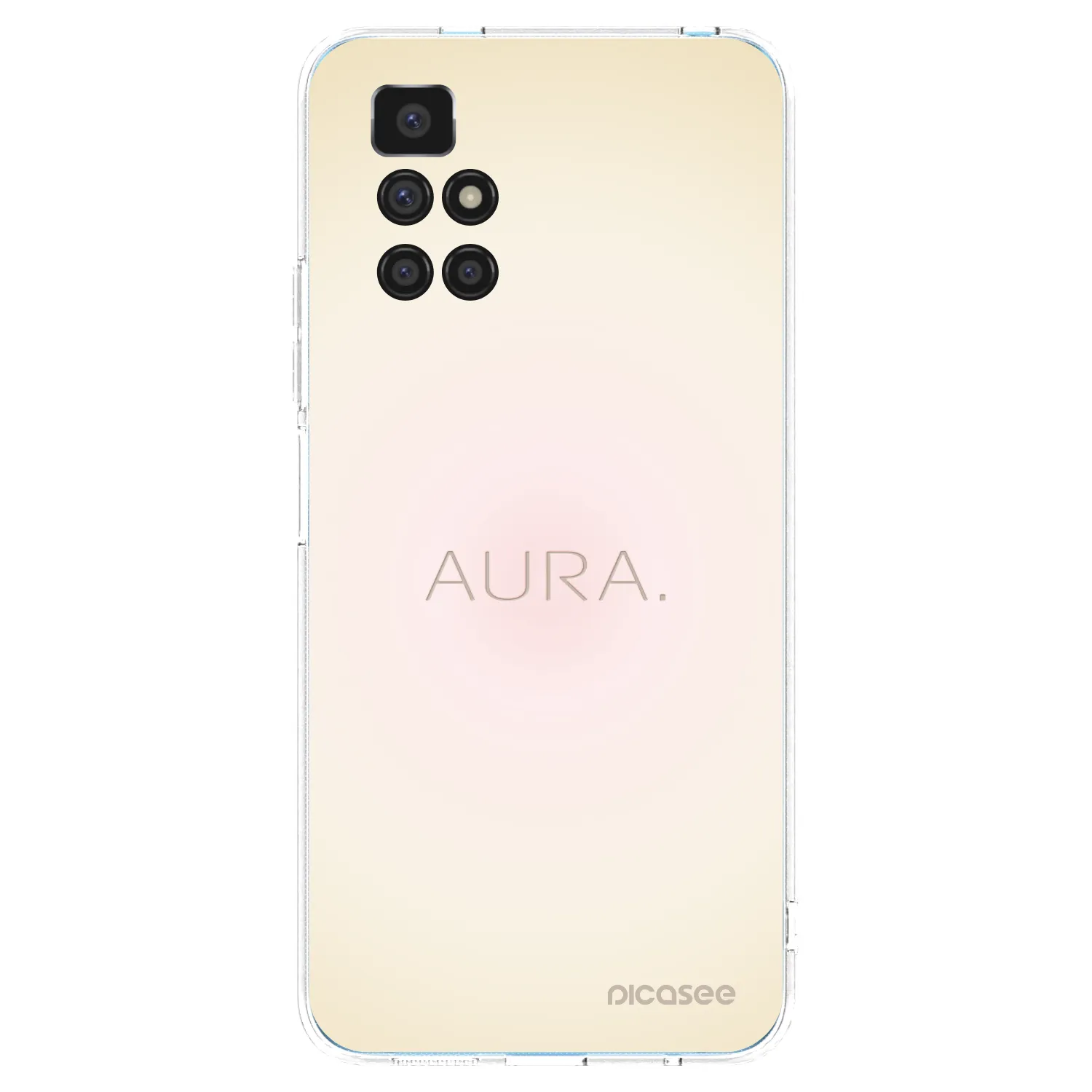 Picasee Xiaomi Redmi 10 (2022) Hülle - Transparentes Silikon - Aura