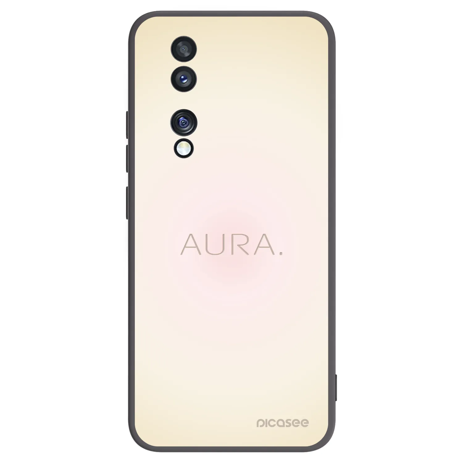 Picasee Honor 70 Hülle - Schwarzes Silikon - Aura