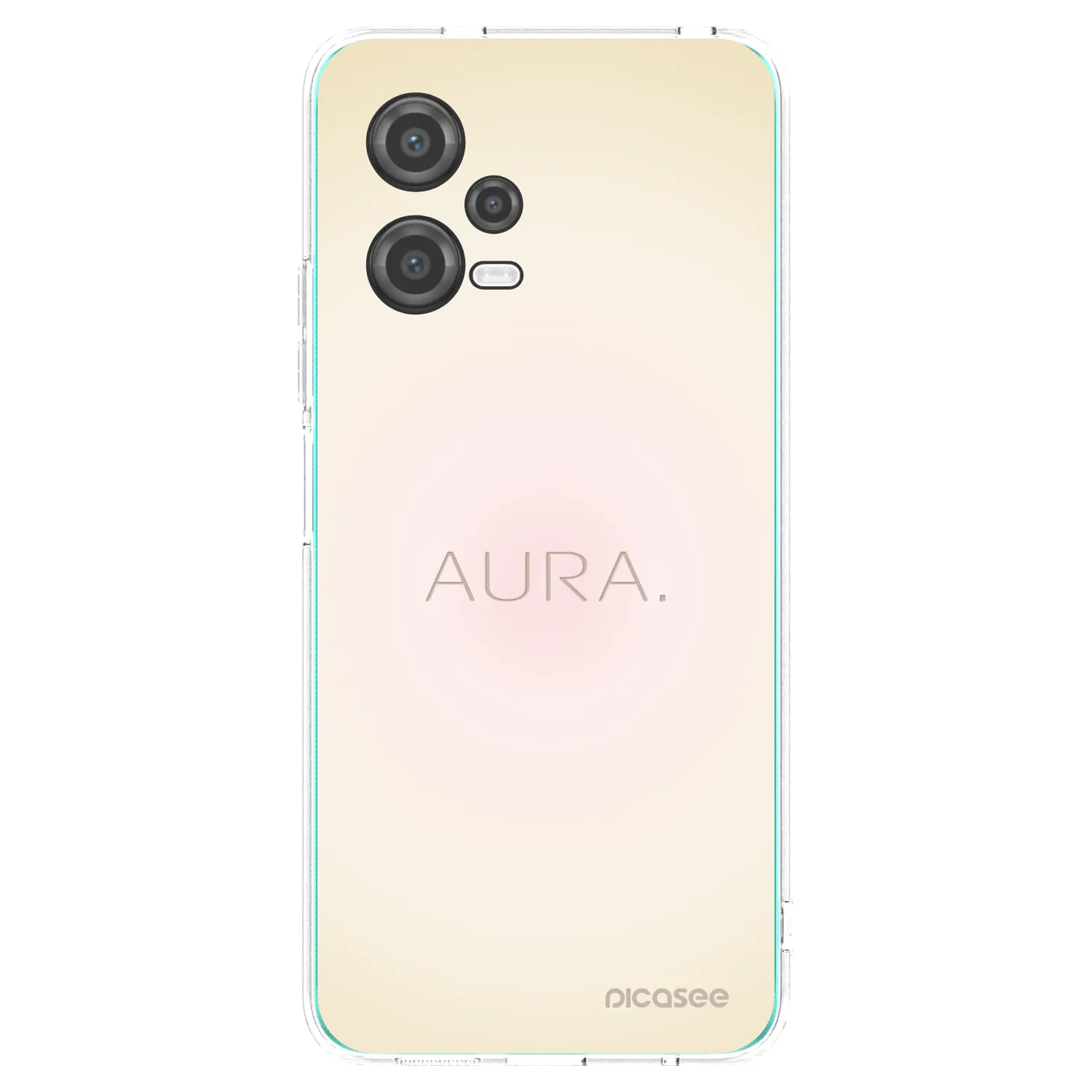 Picasee Xiaomi Poco X5 Hülle - Transparentes Silikon - Aura