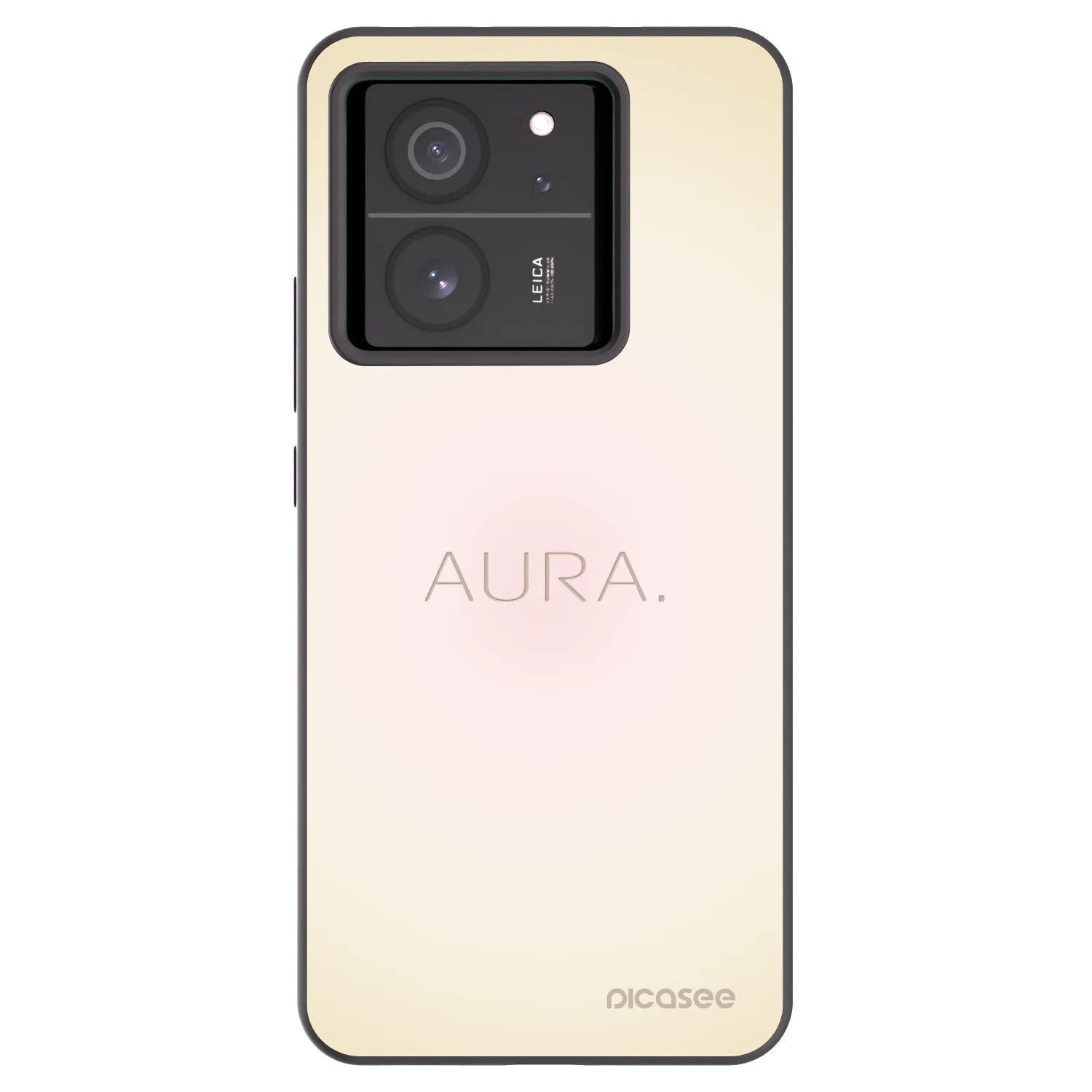 Picasee Xiaomi 13T Pro Hülle - Schwarzes Silikon - Aura