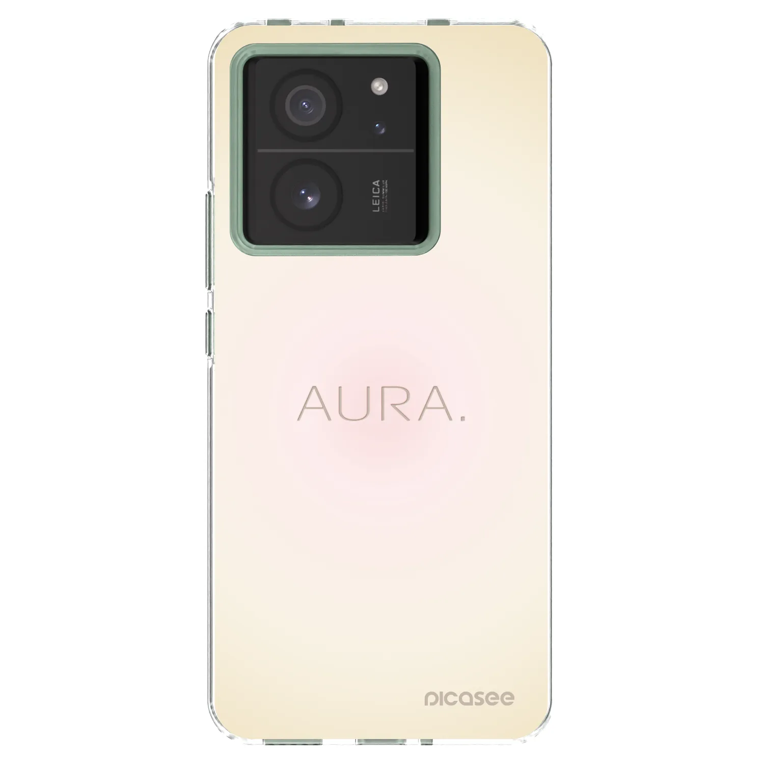 Picasee Xiaomi 13T Pro Hülle - Transparentes Silikon - Aura