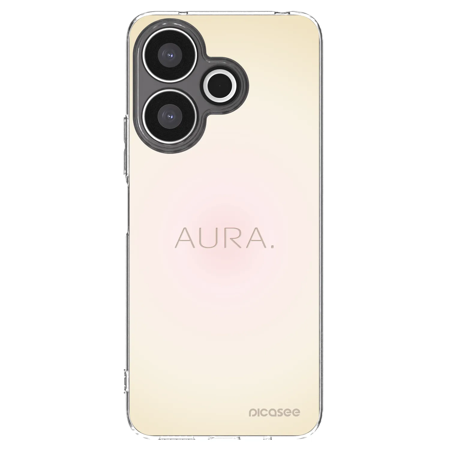 Picasee Xiaomi Redmi 13 4G Hülle - Transparentes Silikon - Aura