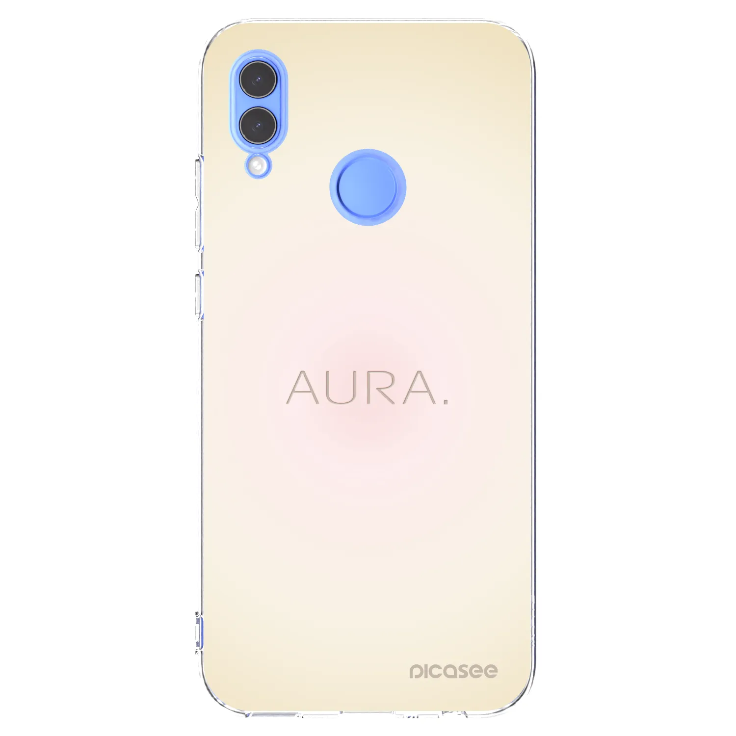 Picasee Honor 10 Lite Hülle - Transparentes Silikon - Aura