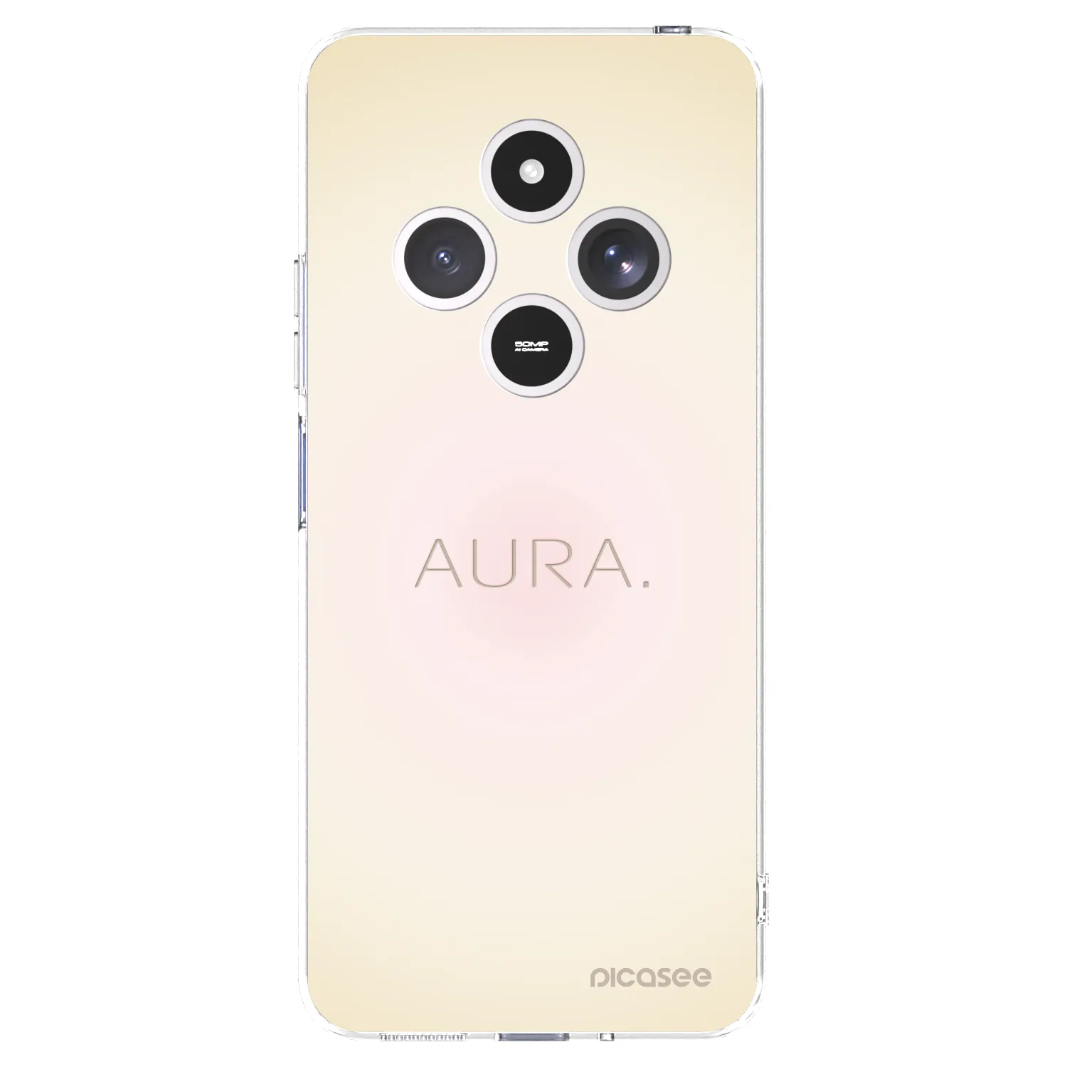 Picasee Xiaomi Redmi 14C Hülle - Transparentes Silikon - Aura
