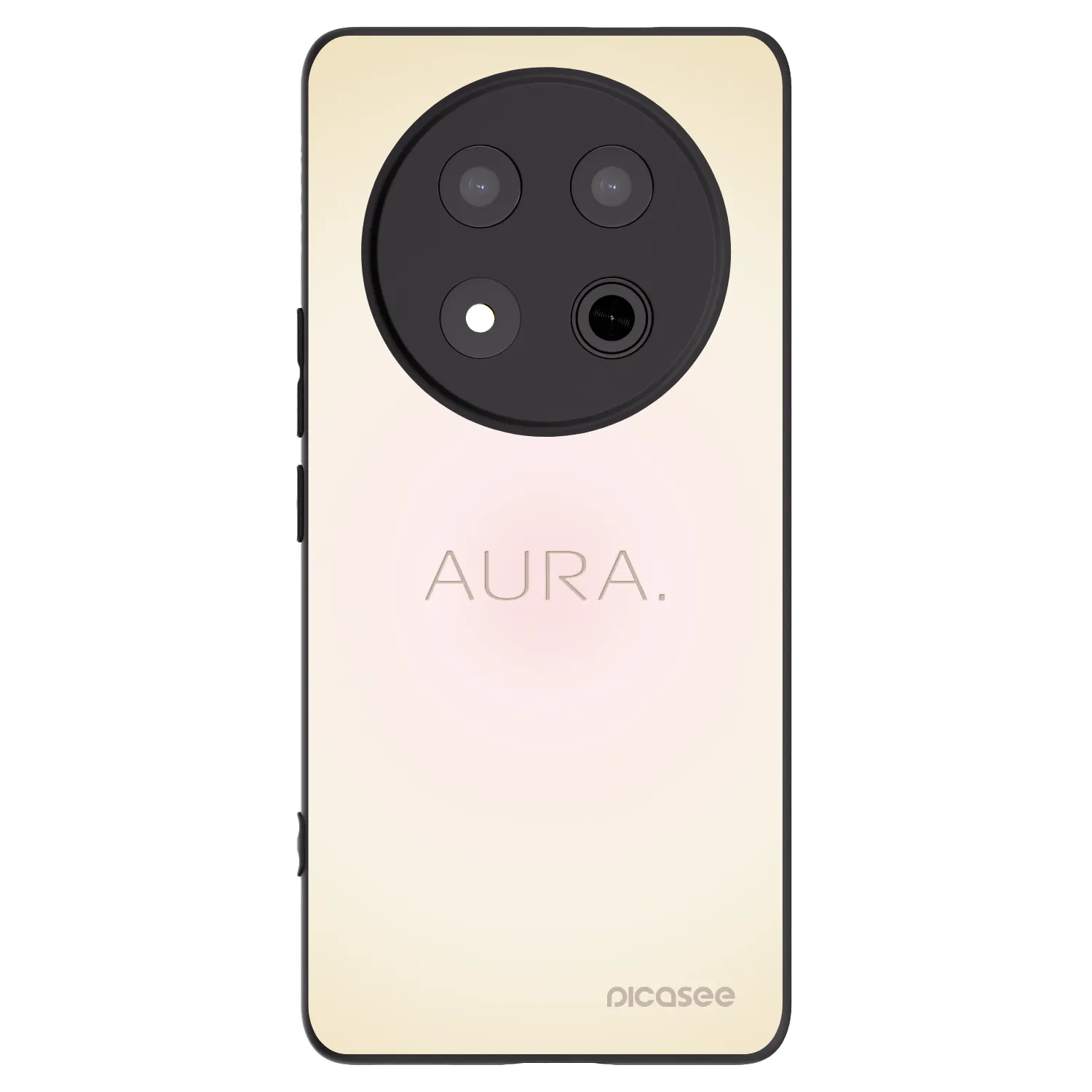 Picasee Honor Magic7 Lite 5G Hülle - Schwarzes Silikon - Aura