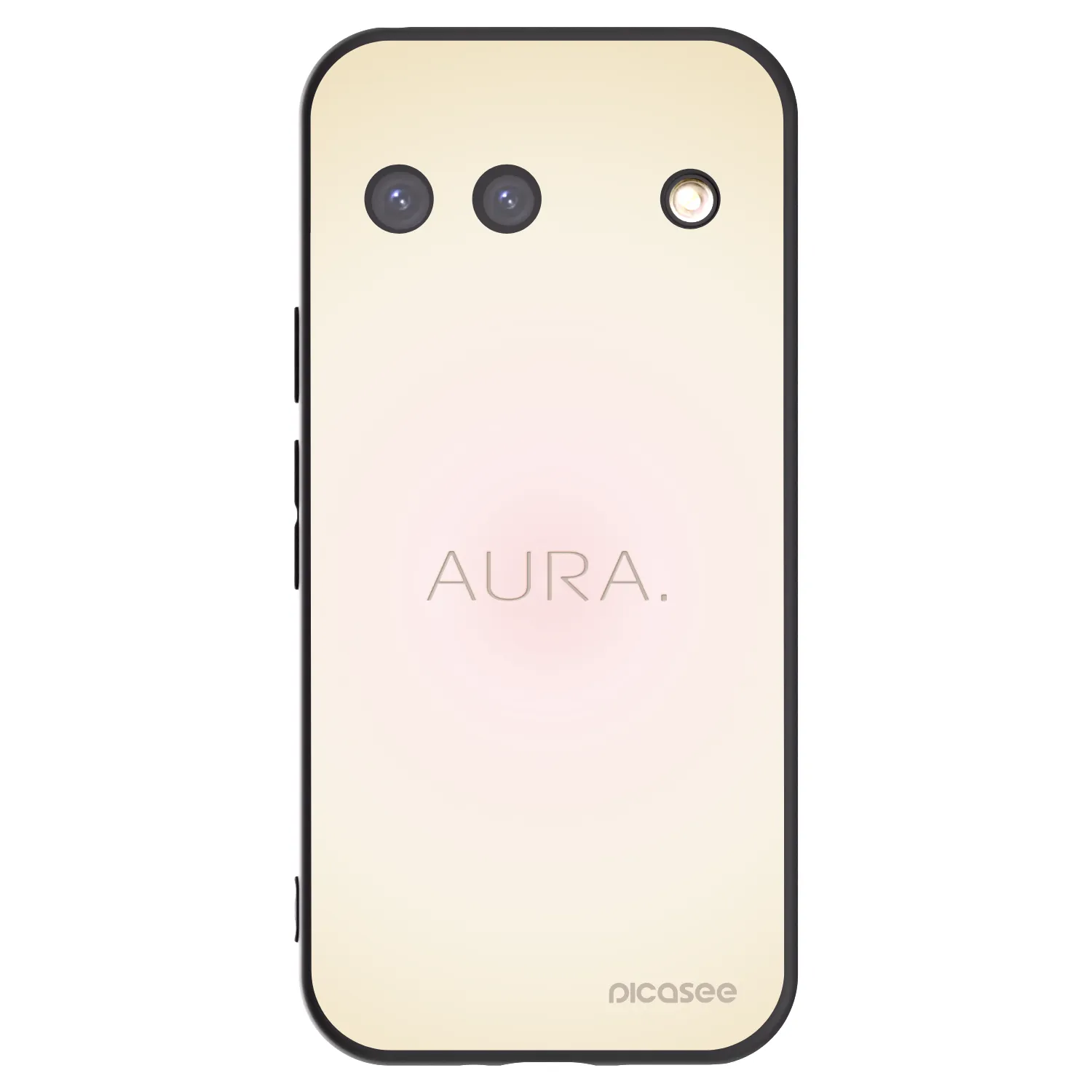 Picasee Google Pixel 9 Hülle - Schwarzes Silikon - Aura