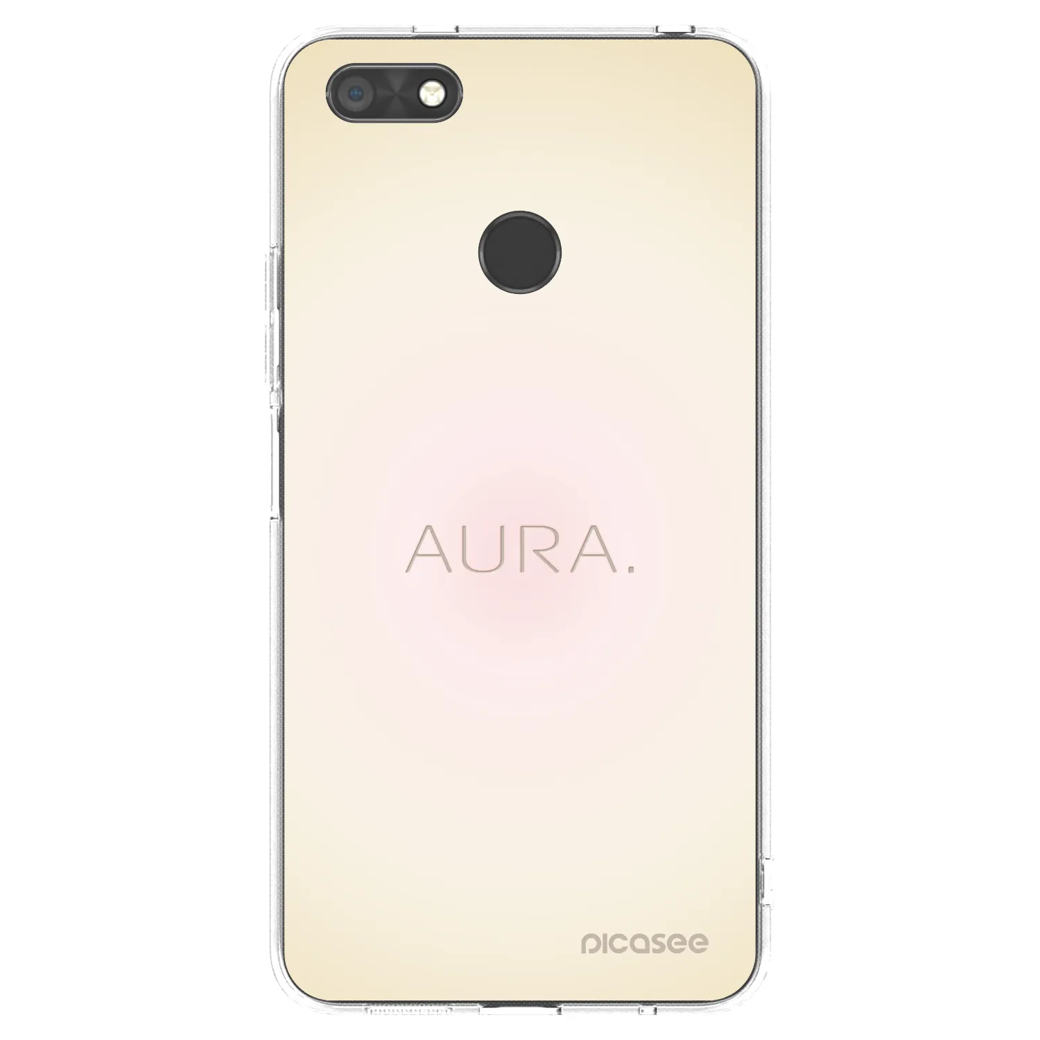 Picasee Huawei P9 Lite Mini Hülle - Transparentes Silikon - Aura
