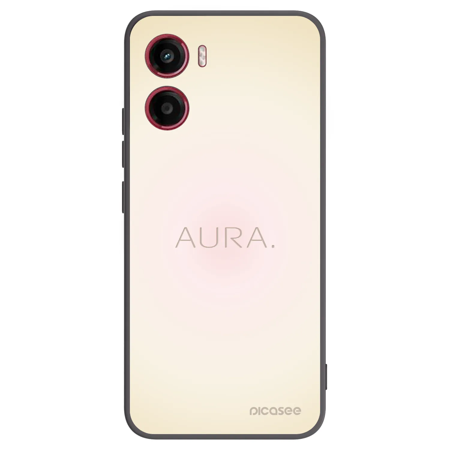 Picasee Motorola Moto G05 Hülle - Schwarzes Silikon - Aura