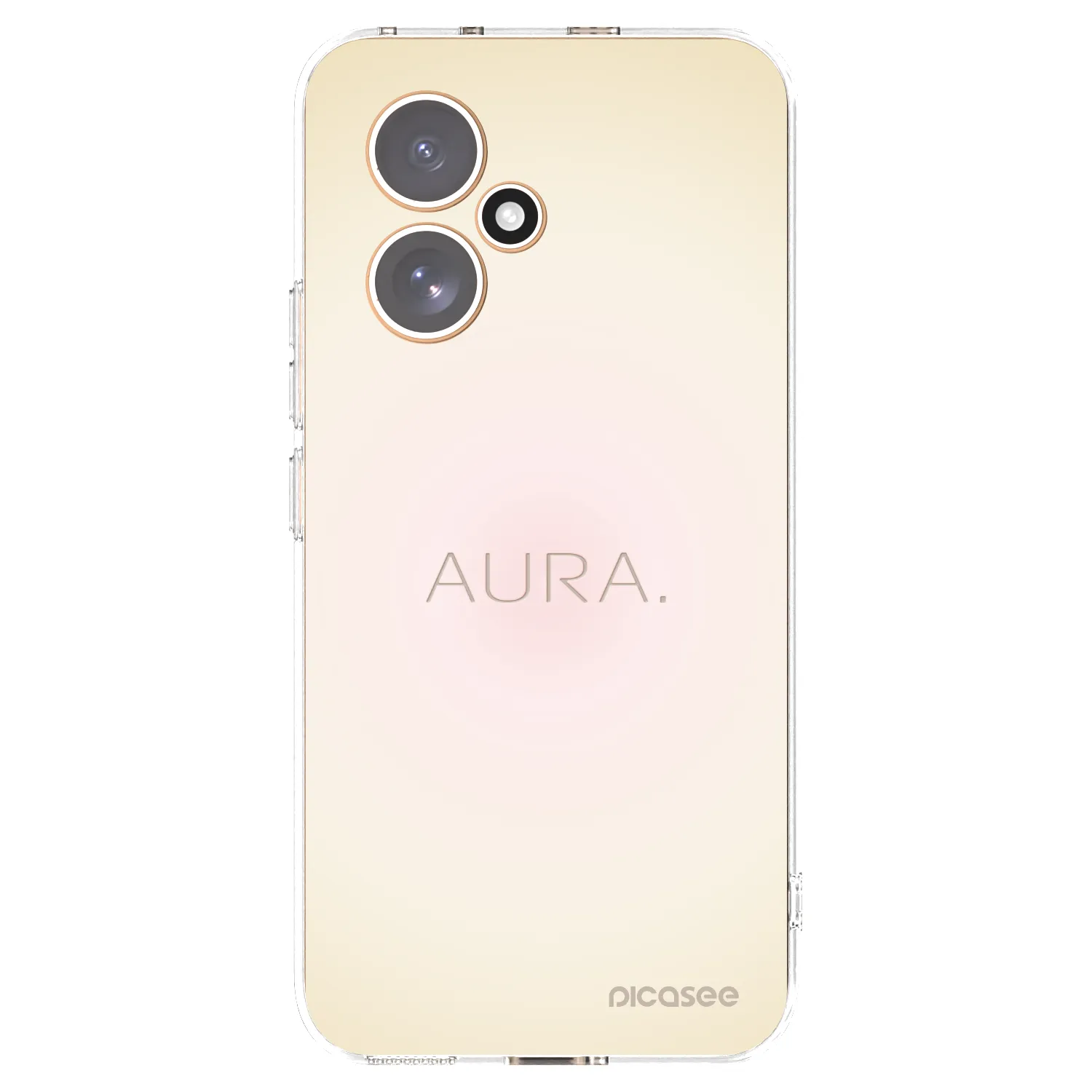 Picasee Honor 400 5G Hülle - Transparentes Silikon - Aura