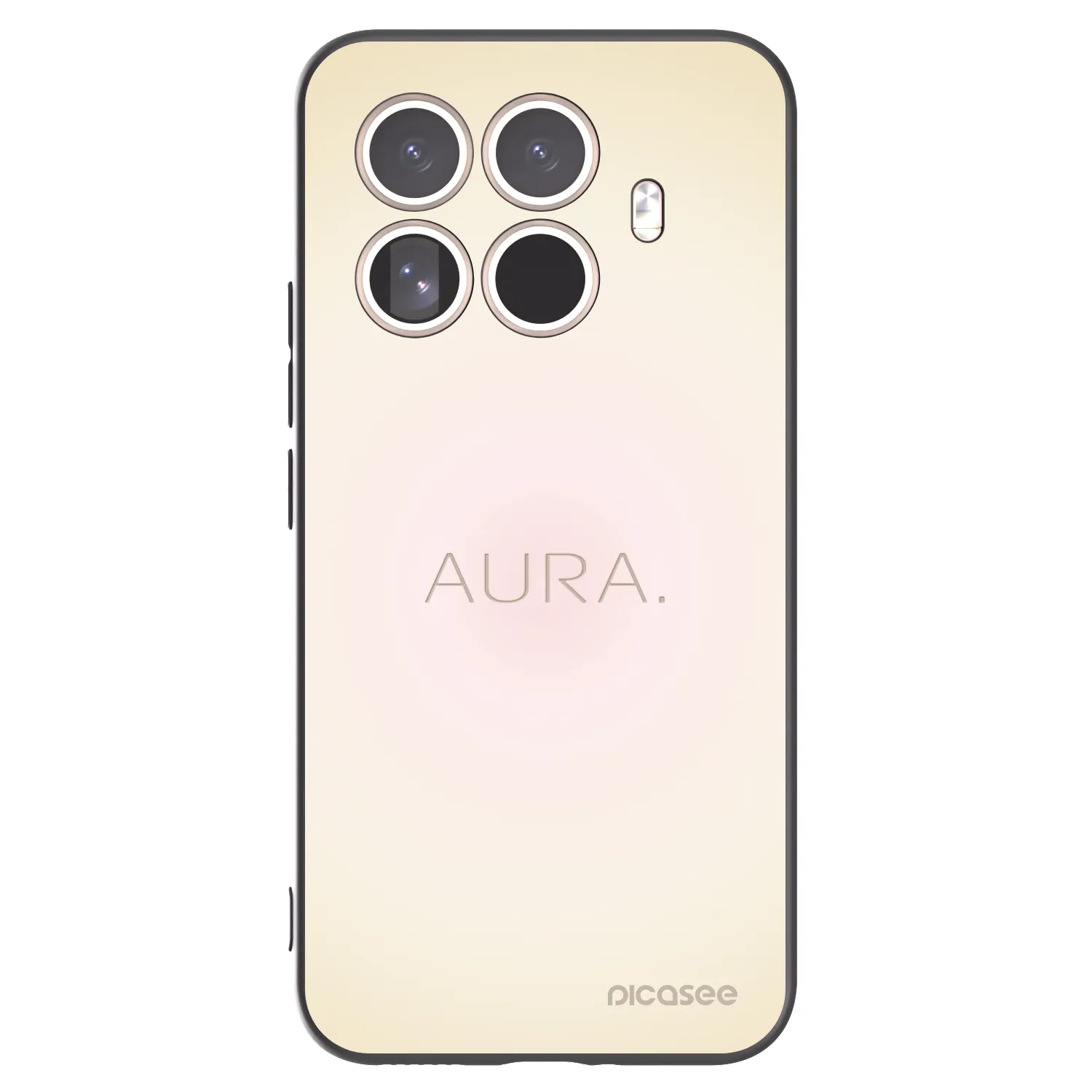 Picasee Xiaomi 15T Pro Hülle - Schwarzes Silikon - Aura