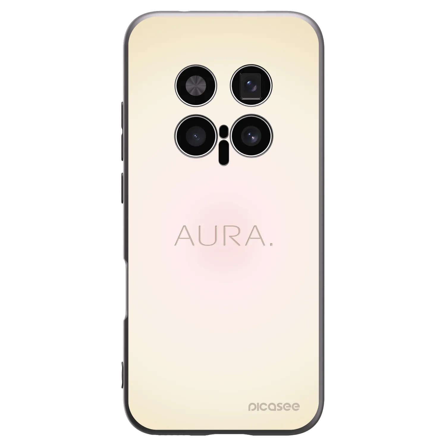 Picasee Honor Magic8 Pro 5G Hülle - Schwarzes Silikon - Aura
