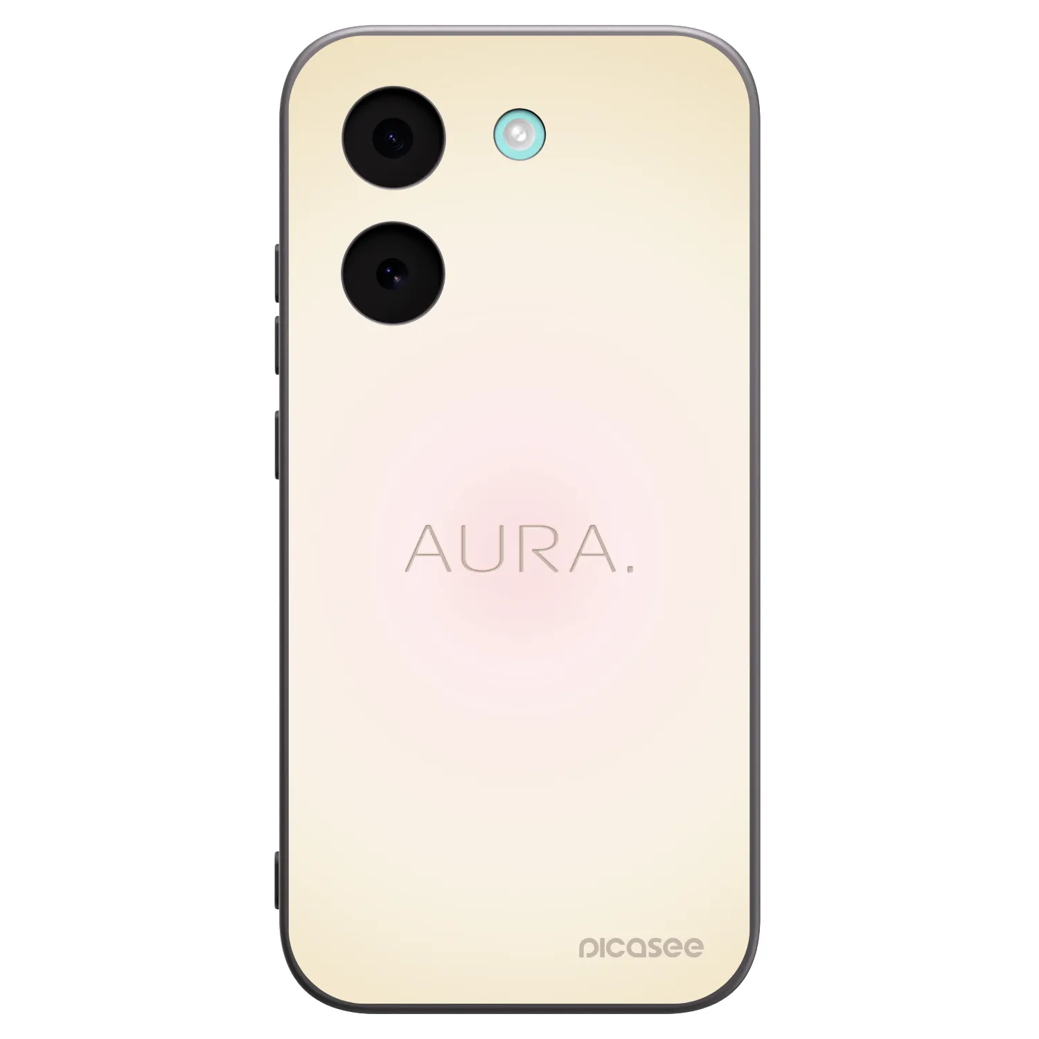 Picasee Xiaomi Poco X8 Pro Hülle - Schwarzes Silikon - Aura