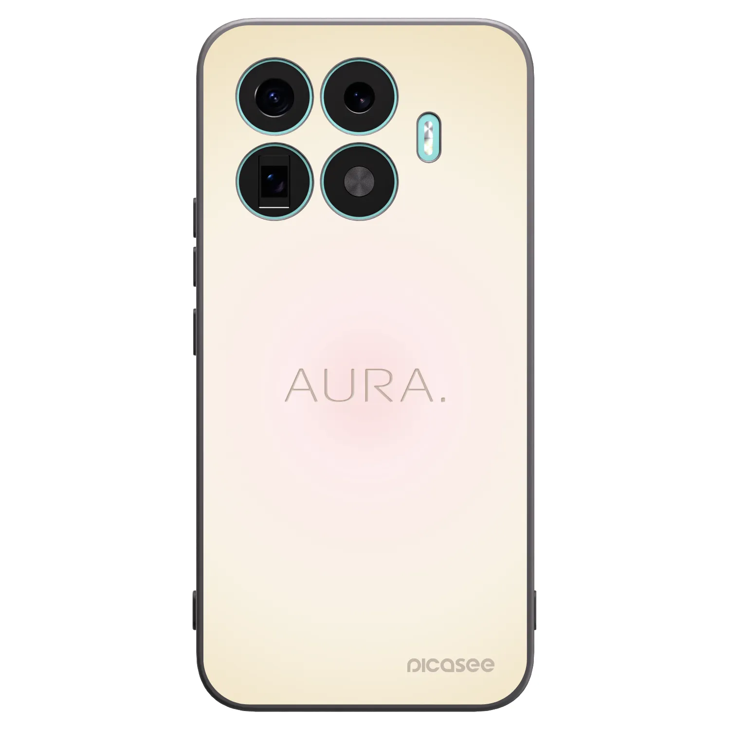 Picasee Xiaomi 17T Pro Hülle - Schwarzes Silikon - Aura